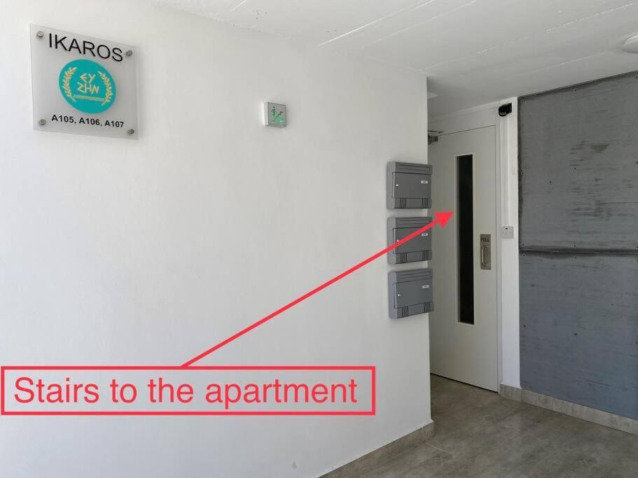 Appartamento Ev Zin - Modern, Cozy, 1 Bed, Pool, 2 Balconies, A105 Paphos Esterno foto