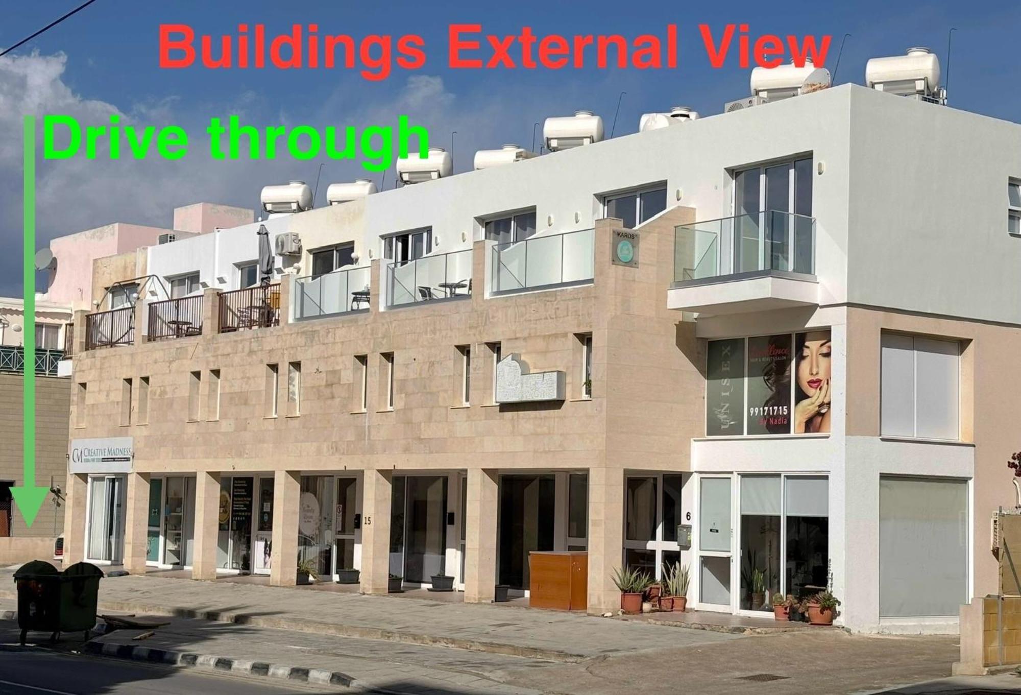 Appartamento Ev Zin - Modern, Cozy, 1 Bed, Pool, 2 Balconies, A105 Paphos Esterno foto